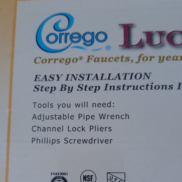 Lucca Series Brushed Nickel Bathroom Faucet - Picture 9 of 11